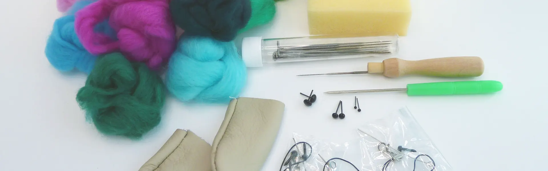 Como elegir un kit de inicio para fieltro agujado