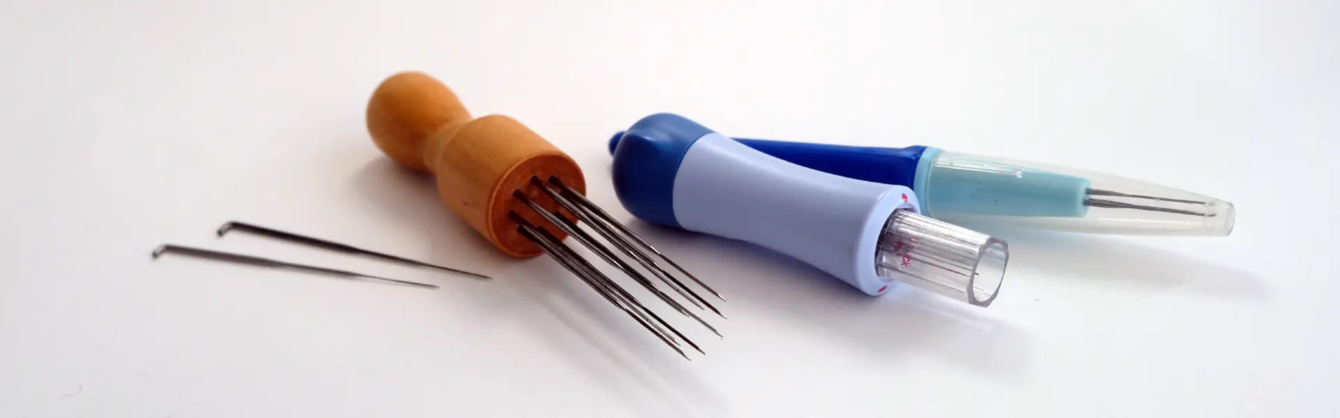 Guia rápida de agujas de fieltro para principiantes Agujas de fieltro para principiantes: tipos, tamaños y cuales elegir