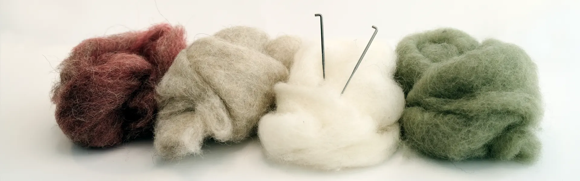 Lanas para fieltrar Qué lana usar para fieltrar con aguja