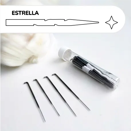 Aguja Estrella felting