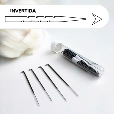 Aguja Invertida felting