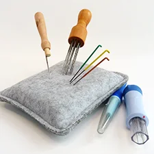 Herramientas para needle felting