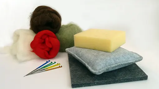 Packs para combinar Needle felting