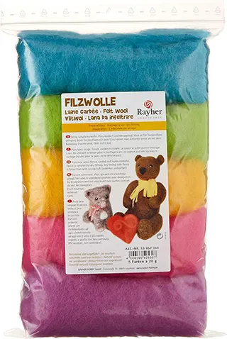 Surtido lana cardada