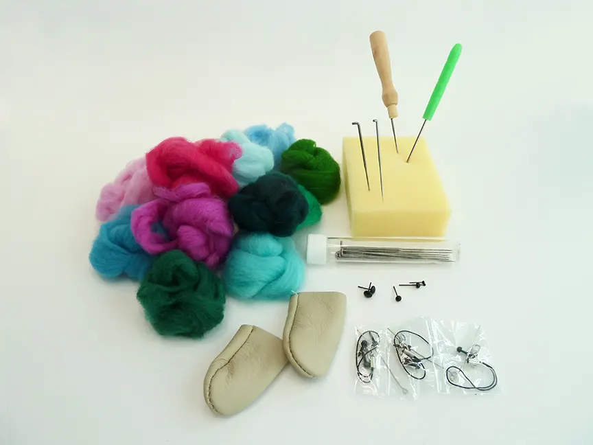 Ejempo kit inicio fieltro agujado