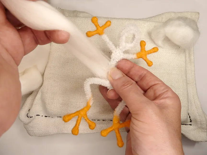 ¿Qué lana usar para fieltrar con aguja? (guía rápida) 6 cobertura de alambre